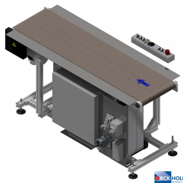 Conveyor system suitable for vacuum applications