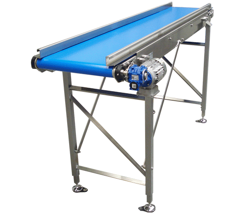 Stainless steel belt conveyor type BS60