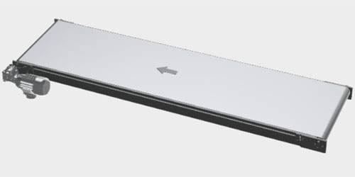 Aluminium belt conveyor Configurator