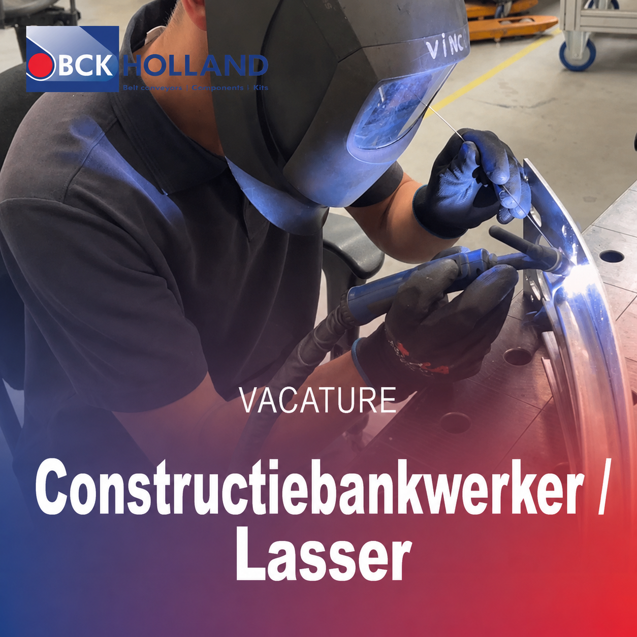 Constructiebankwerker / Lasser bij BCK Holland in Waalwijk