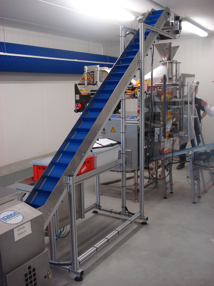 Confectionery elevator conveyor