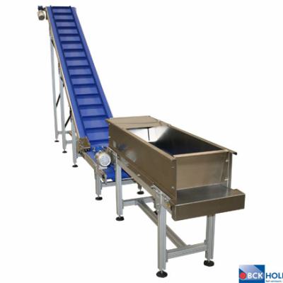 235127 Bandtransporteur Type N60 D10 Met Bunkerbak