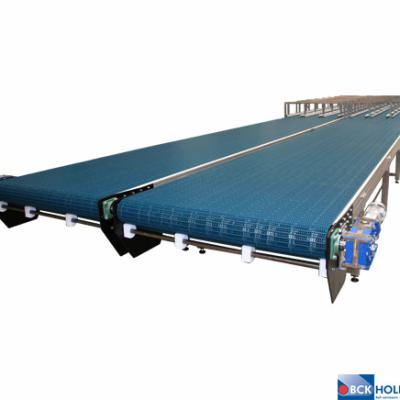 2244072 010 02 Mattop Transporteur Met Klantspecifieke Zijgeleiding