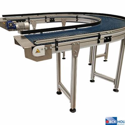 256748 Mattop transporteur type C83 met 180 graden bocht