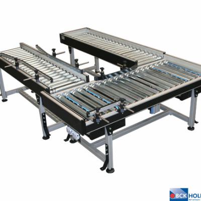 234828 3 Stuks Type Rd50 Aangedreven Rollenbanen Met Fotocelbalken En Overzetters