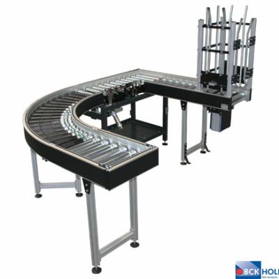 245755 Aangedreven rollenbaan type RD50 met lift- en klemunit