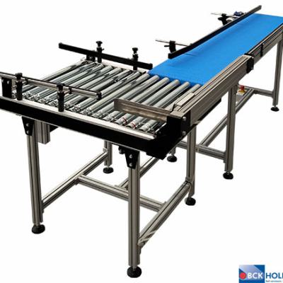 256233 Aangedreven rollenbaan met mattop transporteur 256233 Aangedreven rollenbaan met mattop transporteur