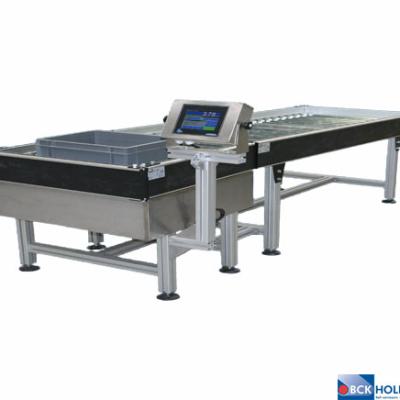 166409 Zwaartekracht Rollenbaan Type Rc50g Met Weegsysteem