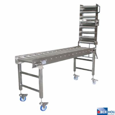 166582 Zwaartekracht Rollenbaan Met Klapsectie