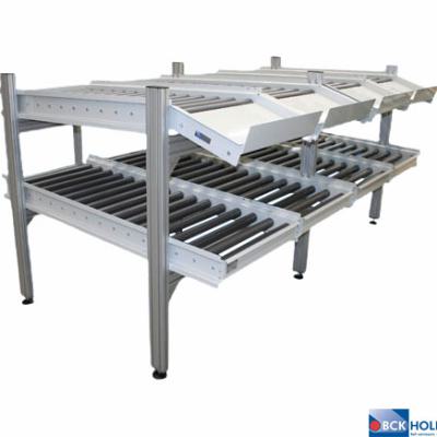 201931 Zwaartekracht Rollenbaan Met Stalen Frame