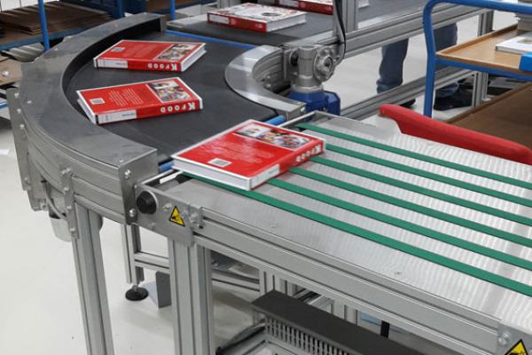 Belt conveyors in the printing industry