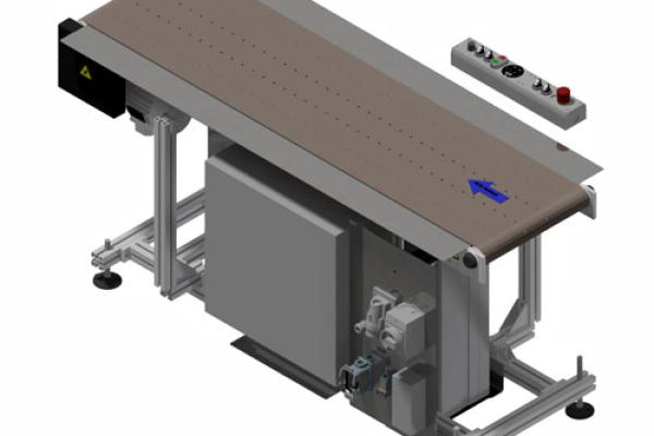 Conveyor system suitable for vacuum applications