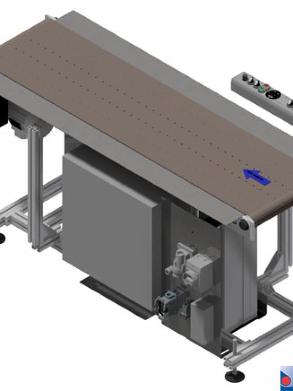35. Conveyor system suitable for vacuum applications