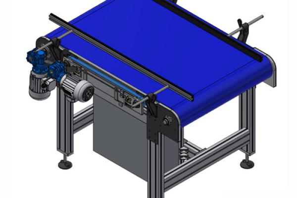 22. Draaien van dozen met een Rollertop mattop transporteur