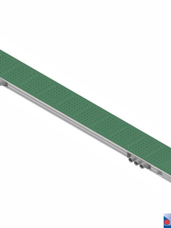2. Mini-bandtransporteur met vacuüm techniek