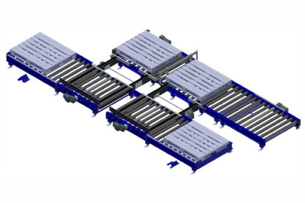 6. Pallet transport for a palletising solution