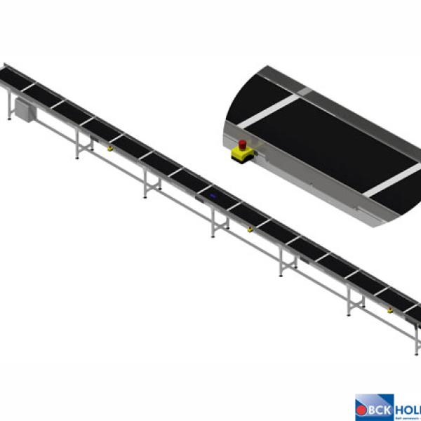 Pocket conveyor for the logistics market