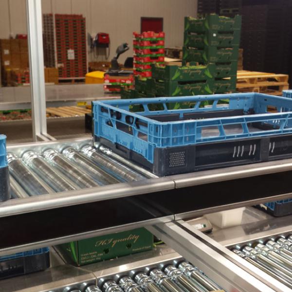 Rollenbaan in de AGF