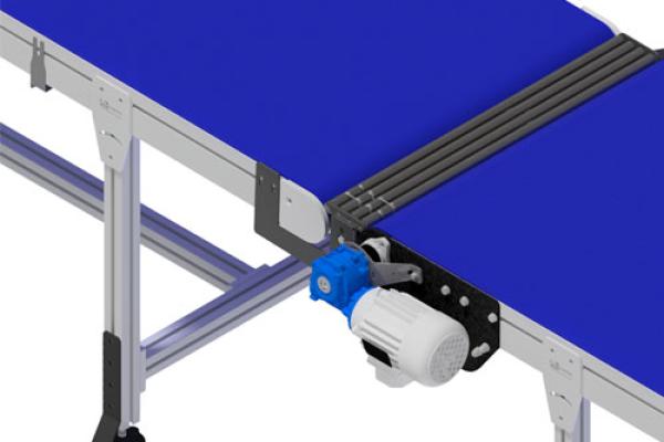 33. Transition module with powered rollers 24V