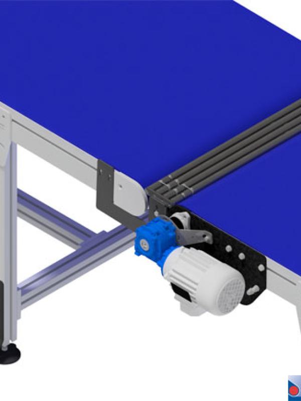32. Transition module with powered rollers 24V