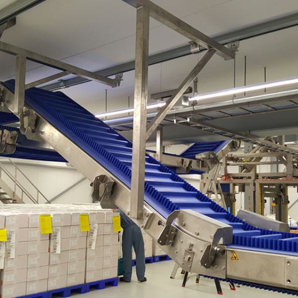 Transport of chocolate products