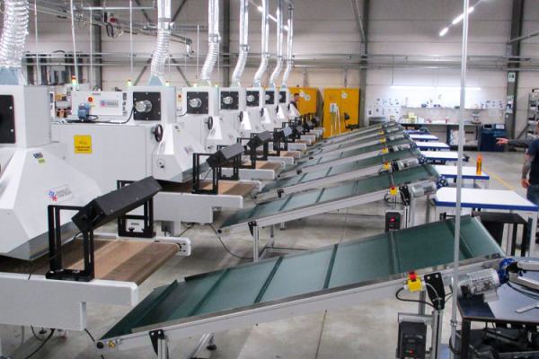 Various incline conveyors