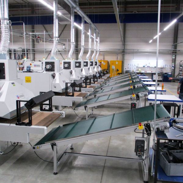 Various incline conveyors