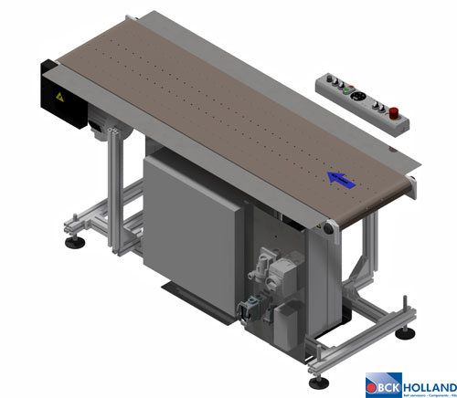 Conveyor system suitable for vacuum applications
